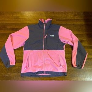 The North Face Denali Full Zip Women's Fleece Sweater Pink XL